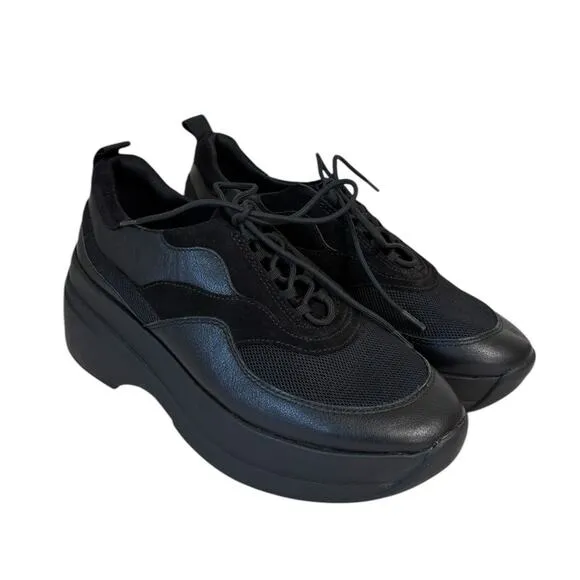 Vagabond Sprint 2.0 Leather Platform Sneakers - Size 38