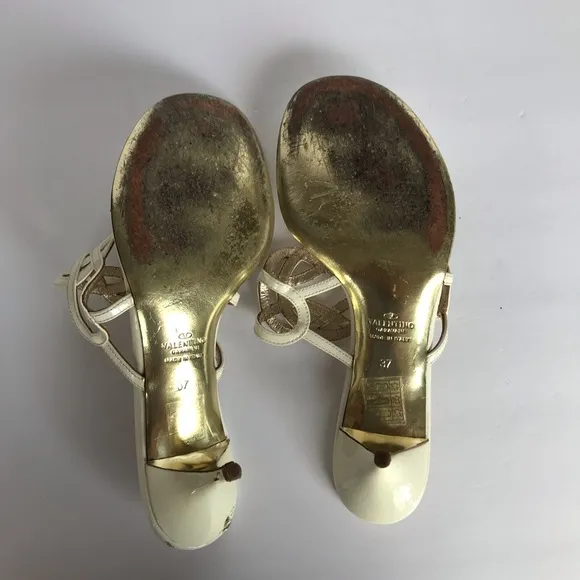 Valentino Garavani vtg Slip-on Heel Thong Sandals
