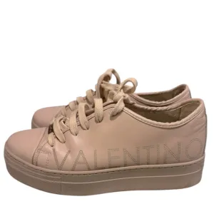 Valentino Women's Baby Pink Platform Sneakers- Size 8