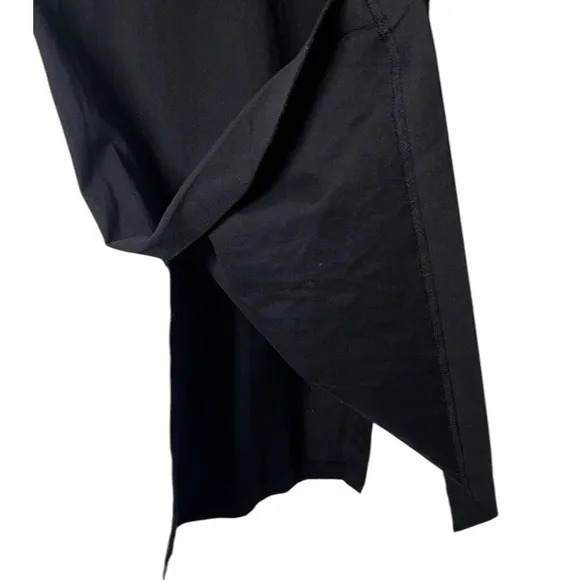 Vanessa Bruno Apollonia Dress Black Organic‎ Cotton Sleeveless Size Small
