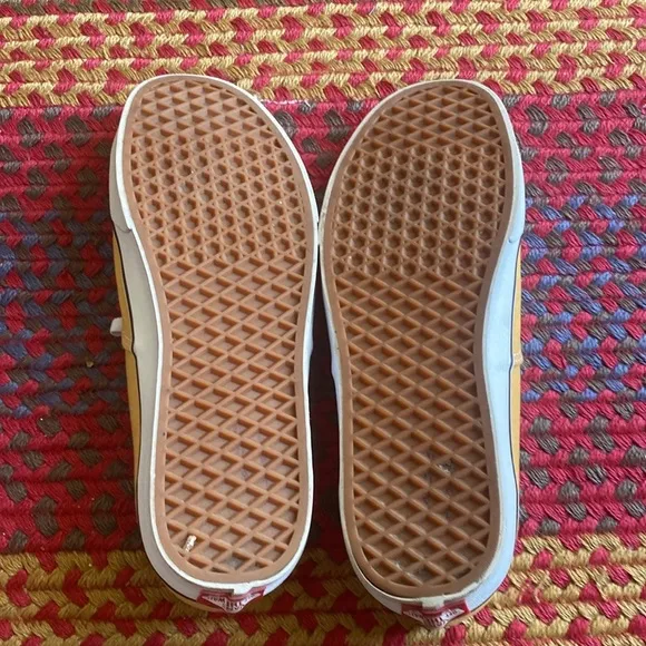 Vans Authentic Flax Yellow/True White Sneakers Low-Top Shoes 2022 Size 11