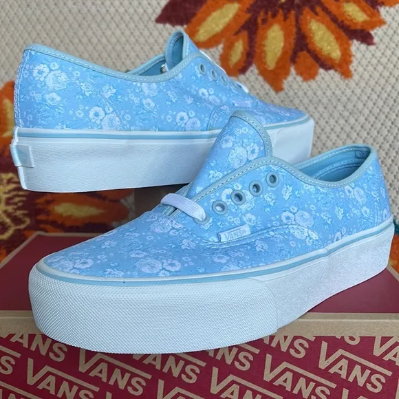 Vans Authentic Platform(Tonal Floral)OmphldstrwtVNOA3AV8707 WMNS sneakers