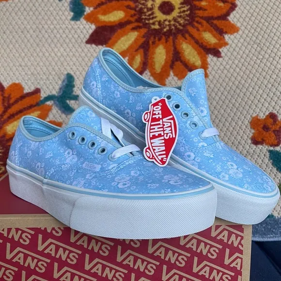 Vans Authentic Platform(Tonal Floral)OmphldstrwtVNOA3AV8707 WMNS sneakers