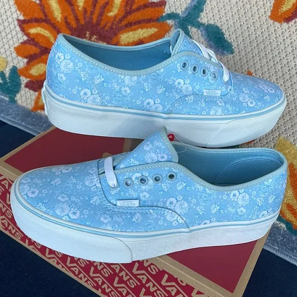 Vans Authentic Platform(Tonal Floral)OmphldstrwtVNOA3AV8707 WMNS sneakers