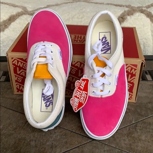 VANS ERA PLATFORM MINI CORD MULTI/TRUE WHITE WMNS