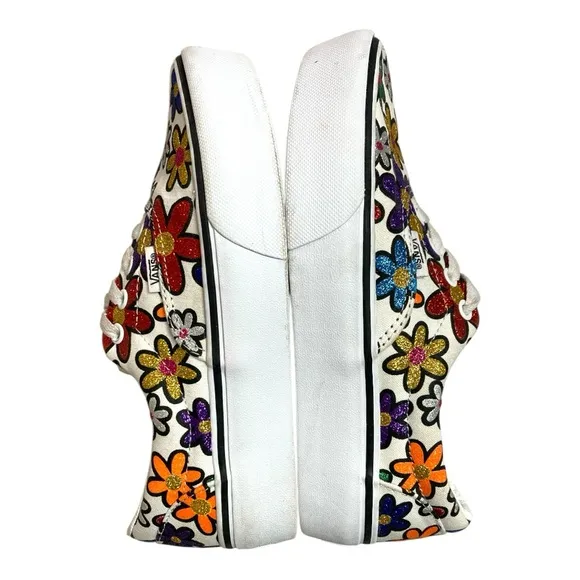 Vans Glitter Daisy Platform Sneaker
