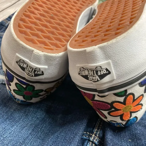 Vans Glitter Daisy Platform Sneaker