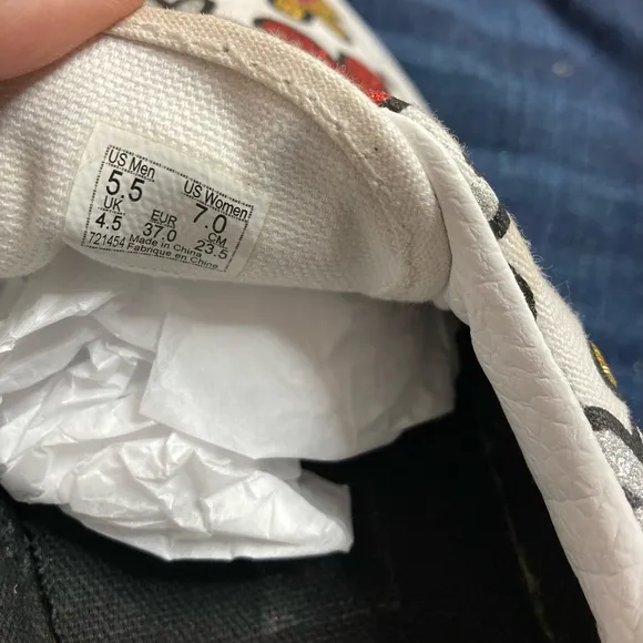 Vans Glitter Daisy Platform Sneaker