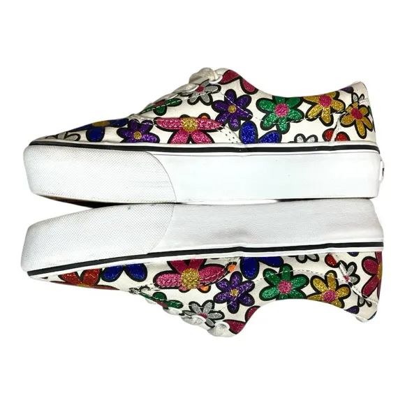 Vans Glitter Daisy Platform Sneaker
