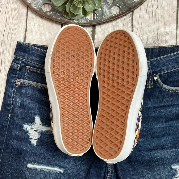 Vans Glitter Daisy Platform Sneaker