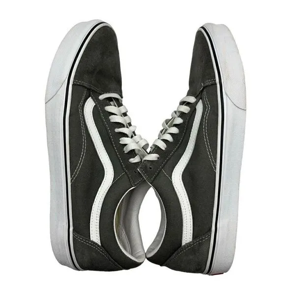 Vans Low Top Sneakers Gray Men’s Size 12