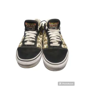 Vans Old Skool Jaguar Black Low Top Sneakers Size: Men 8.5 Woman 10