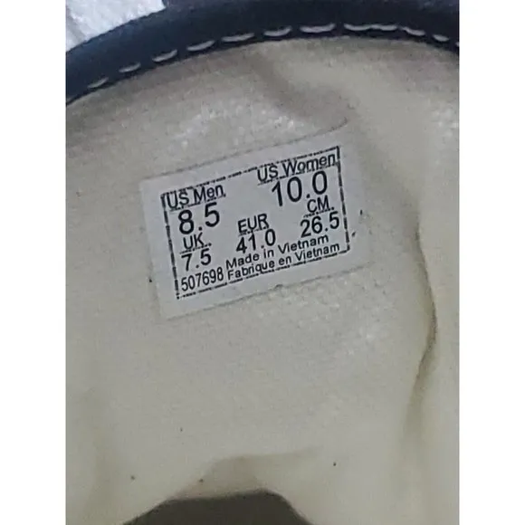 Vans Old Skool Jaguar Black Low Top Sneakers Size: Men 8.5 Woman 10