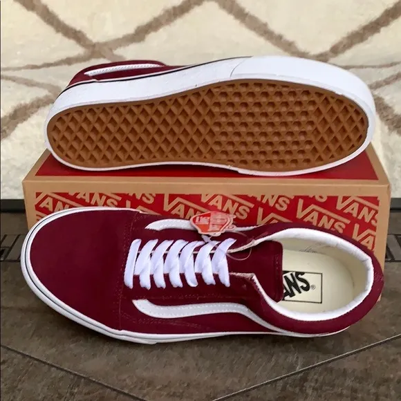 •VANS OLD SKOOL PLATFORM Port Royale/True White wmn