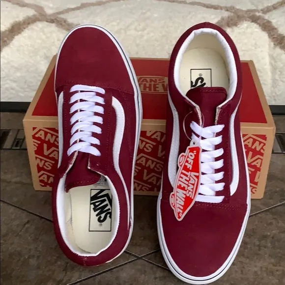 •VANS OLD SKOOL PLATFORM Port Royale/True White wmn