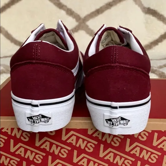 •VANS OLD SKOOL PLATFORM Port Royale/True White wmn