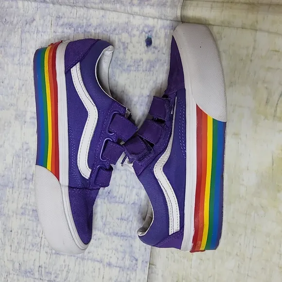 Vans Old Skool Rainbow Platform Sneakers