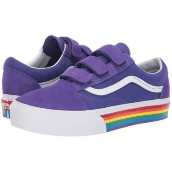 Vans Old Skool Rainbow Platform Sneakers