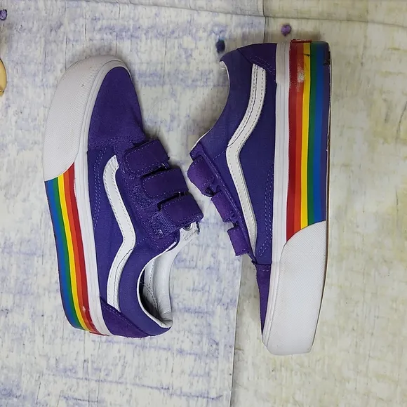 Vans Old Skool Rainbow Platform Sneakers