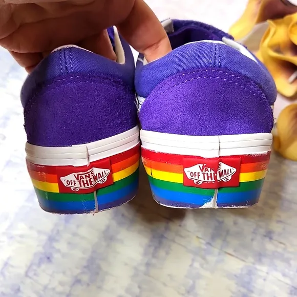 Vans Old Skool Rainbow Platform Sneakers