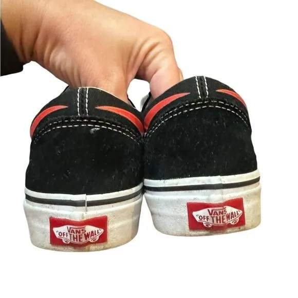 Vans Old Skool Flame Low Top Sneakers - Size 7