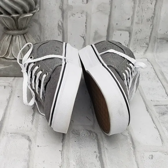 Vans Pro Ultracush Gray Low Top Lace Up Skateboarding Sneakers, Men's 6.5