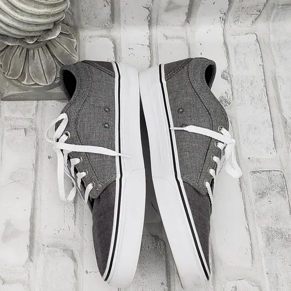 Vans Pro Ultracush Gray Low Top Lace Up Skateboarding Sneakers, Men's 6.5
