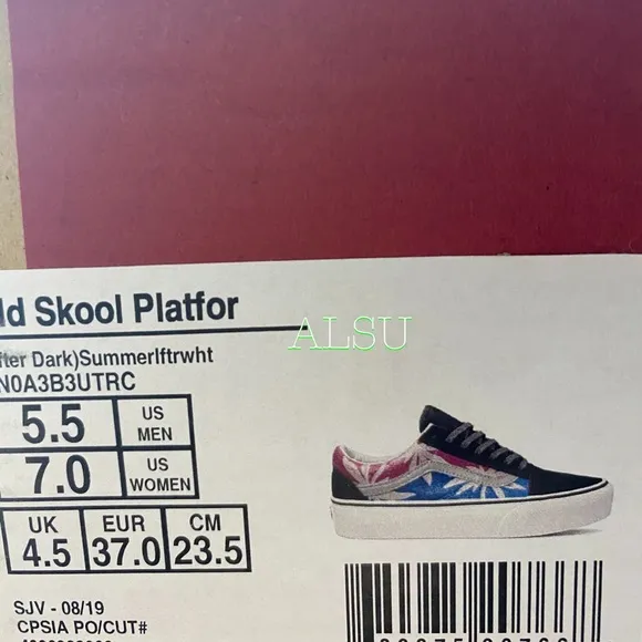VANS 🔥SALE!🔥 Old Sokol VN0A3B3UTRC Platform Suede After Dark Sneakers Women's