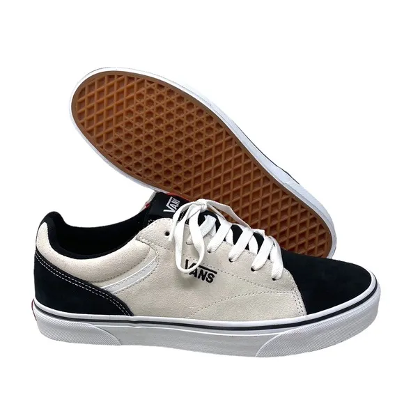 VANS Seldan Men's Shoe Sneakers Rally Suede Red Black Low Top Casual VN0A5HTZBA2