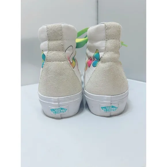 Vans Sk8-Hi Spring Fade White Platform 2.0’s