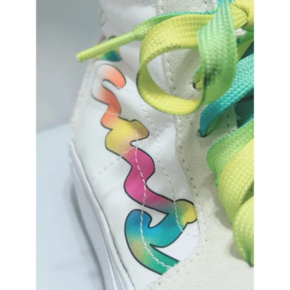 Vans Sk8-Hi Spring Fade White Platform 2.0’s