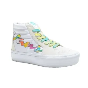 Vans Sk8-Hi Spring Fade White Platform 2.0’s