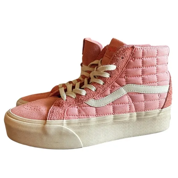 VANS Sneakers Sk8-Hi Reissue Platform LX Joe Freshgoods Coral Pink 10.5M 12W