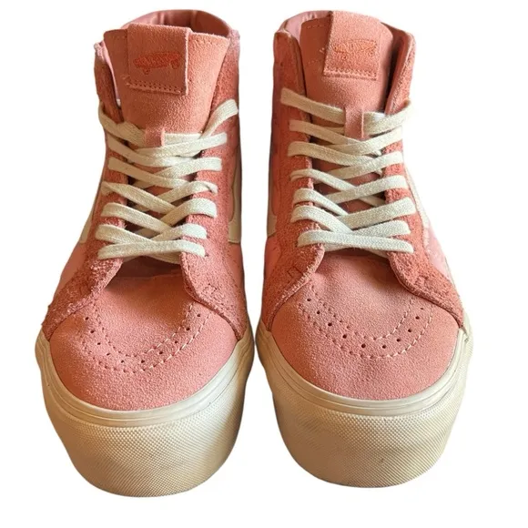 VANS Sneakers Sk8-Hi Reissue Platform LX Joe Freshgoods Coral Pink 10.5M 12W