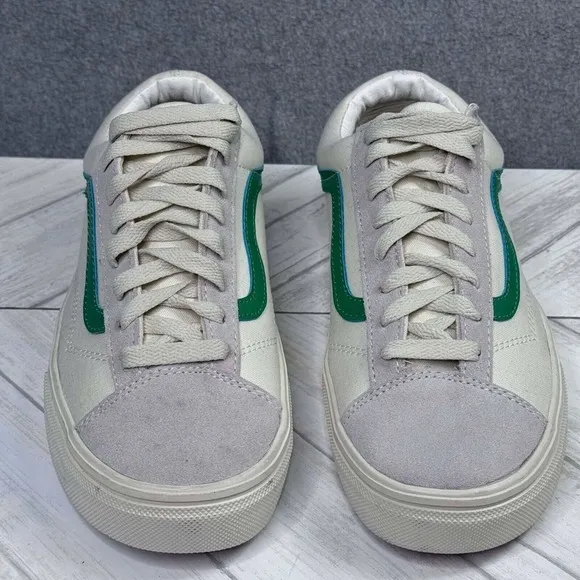 Vans Style 36 Marshmallow Jolly Green Sneakers Men 9 Women 10.5 Low-Top Shoes‎