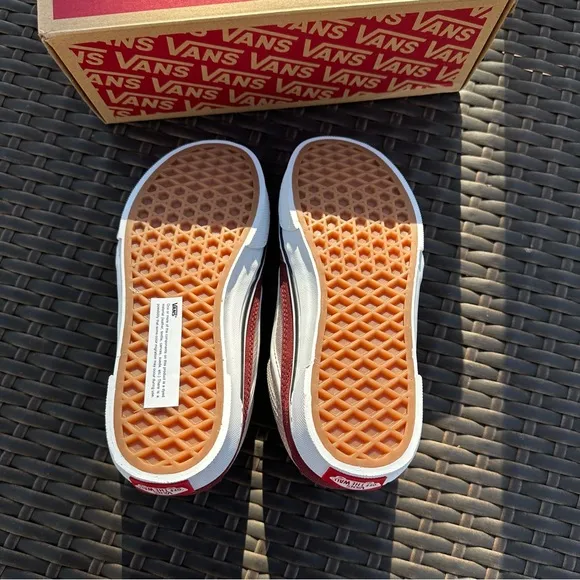 Vans Suede Low Top Sneakers, Caldrone Madder Brown, Kids, Youth, Unisex, New