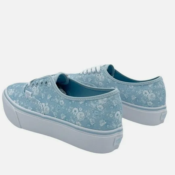 VANS TONAL FLORAL AUTHENTIC UNISEX PLATFORM