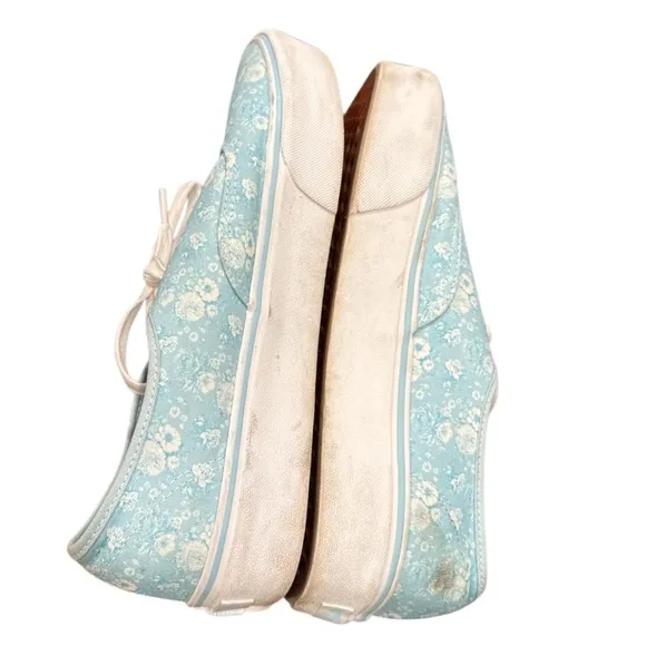 VANS TONAL FLORAL AUTHENTIC UNISEX PLATFORM