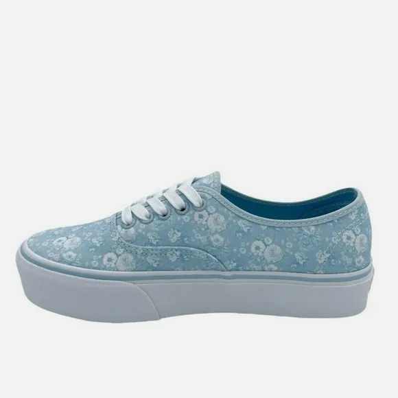 VANS TONAL FLORAL AUTHENTIC UNISEX PLATFORM