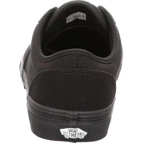 Vans Unisex Low Top Black Sneakers 11.5Y 11.5