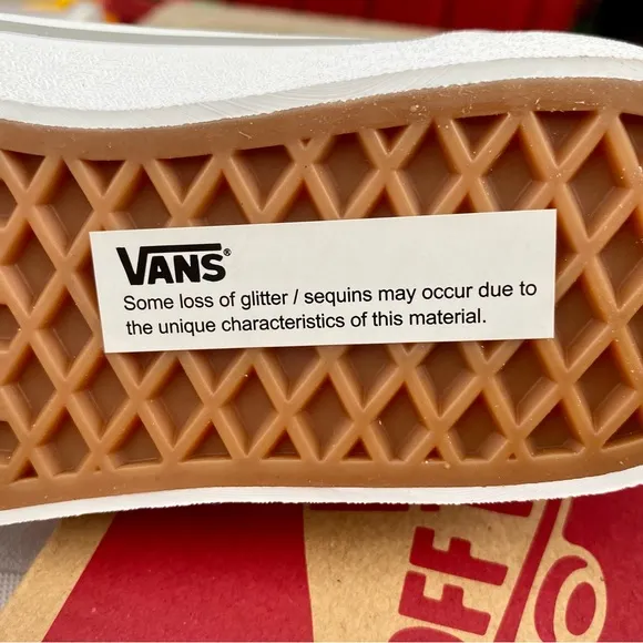 Vans Ward Glitter Sneakers Girls 3