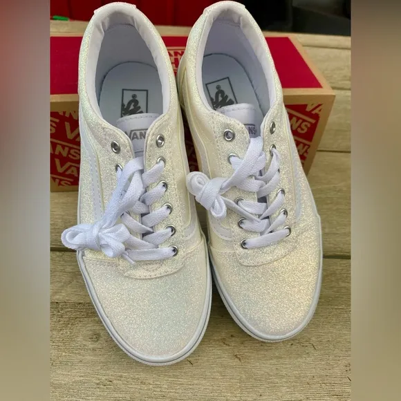 Vans Ward Glitter Sneakers Girls 3
