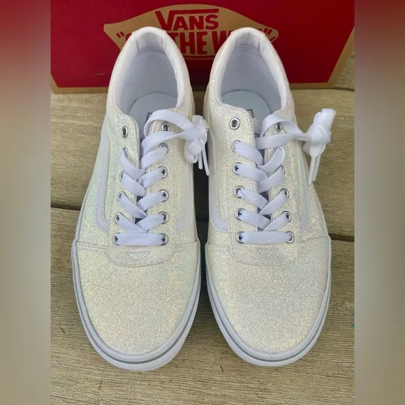 Vans Ward Glitter Sneakers Girls 3