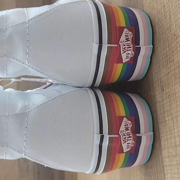 Vans Women's White High-Top Sneakers