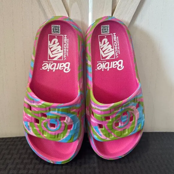 Vans x Barbie Slide-On Vr3 Cush Sandals