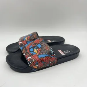 VANS x Marvel Spider-Man Sandals‎ Size 8 Men’s Used No Box Slip On Slides