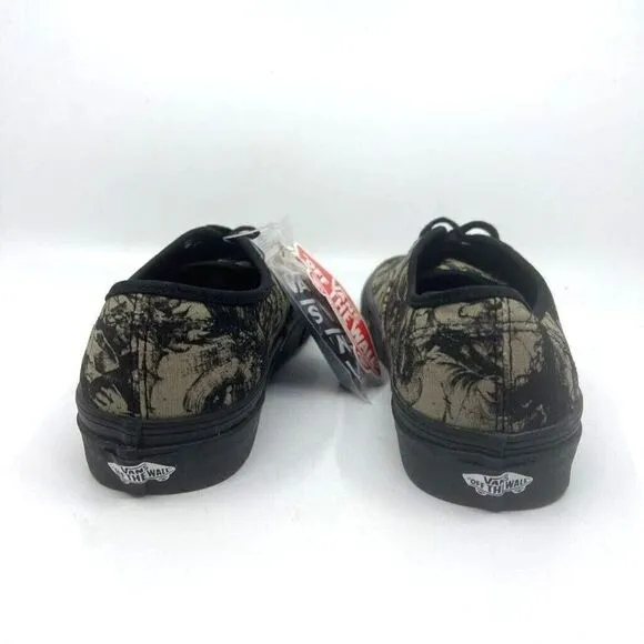 Vans X HuaTunan Year of the Tiger Sneakers Black Beige Low Top  New UNI M 7.5 W9