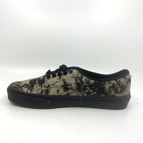 Vans X HuaTunan Year of the Tiger Sneakers Black Beige Low Top  New UNI M 7.5 W9