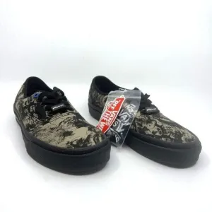 Vans X HuaTunan Year of the Tiger Sneakers Black Beige Low Top  New UNI M 7.5 W9