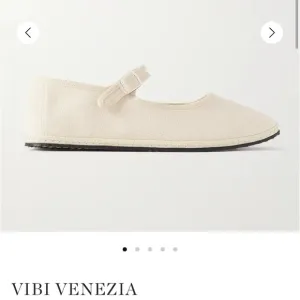 Venezia Cream Ballet Flats with Mary Jane Strap